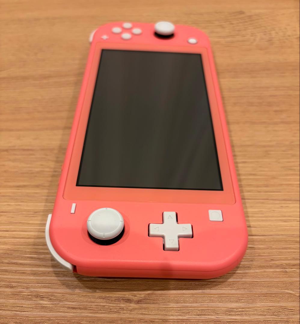Nintendo Switch Lite コーラル ピンク 本体 箱・充電器付