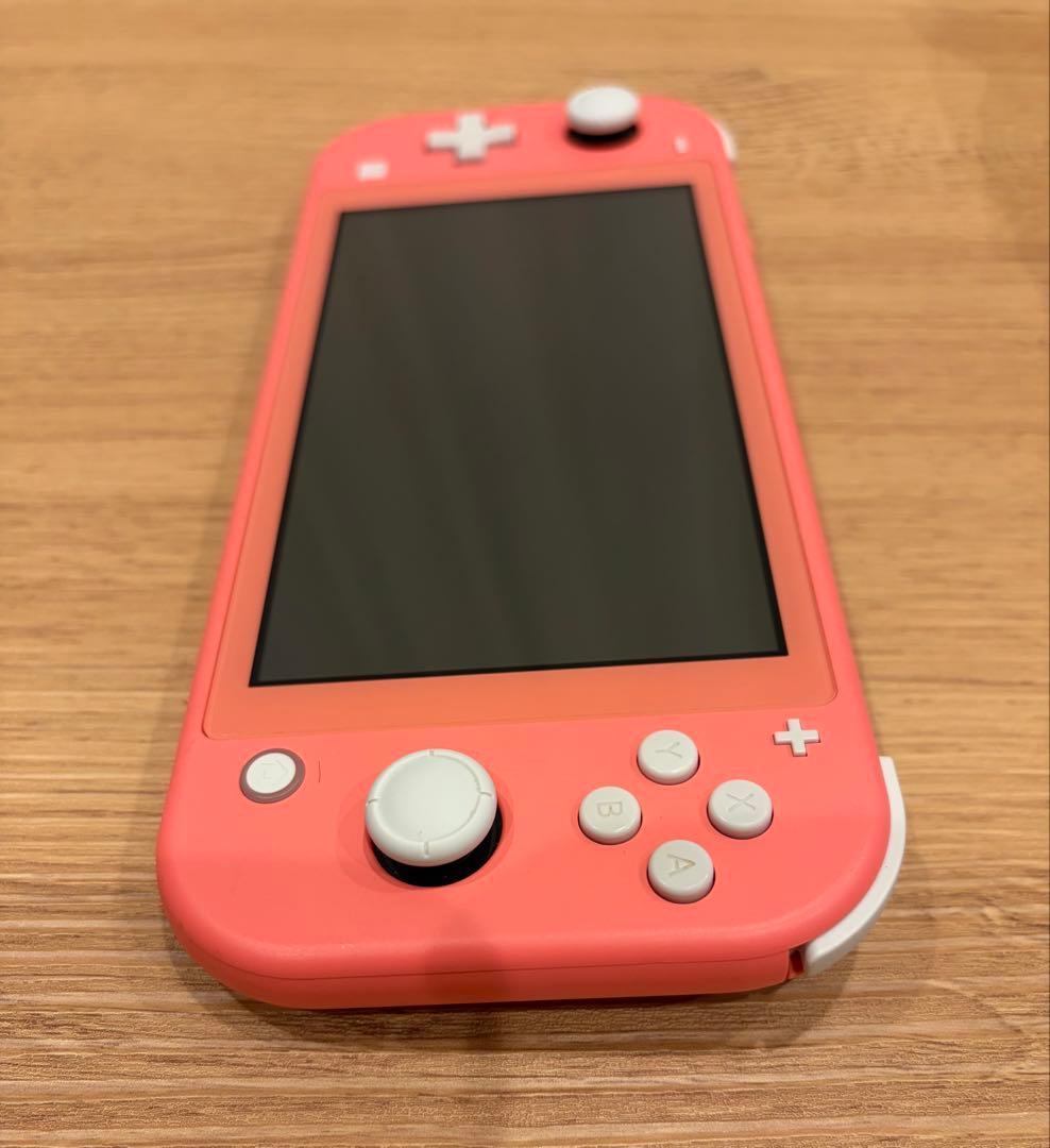 Nintendo Switch Lite コーラル ピンク 本体 箱・充電器付