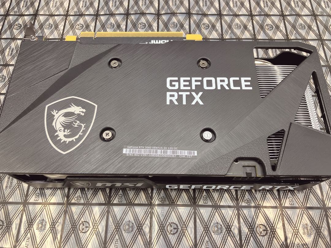 グラフィックボード・グラボ・ビデオカード MSI GeForce RTX 3060 12G