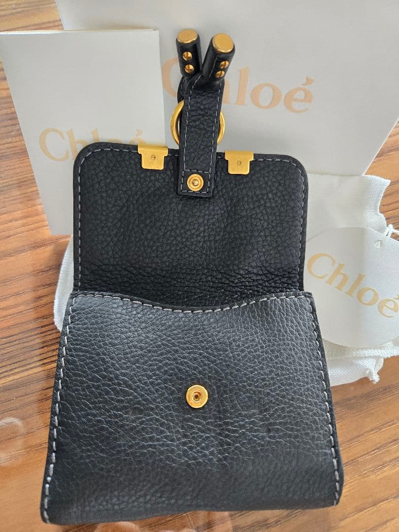 送料無料☆Chloé☆Chloe☆クロエ☆二つ折り財布☆