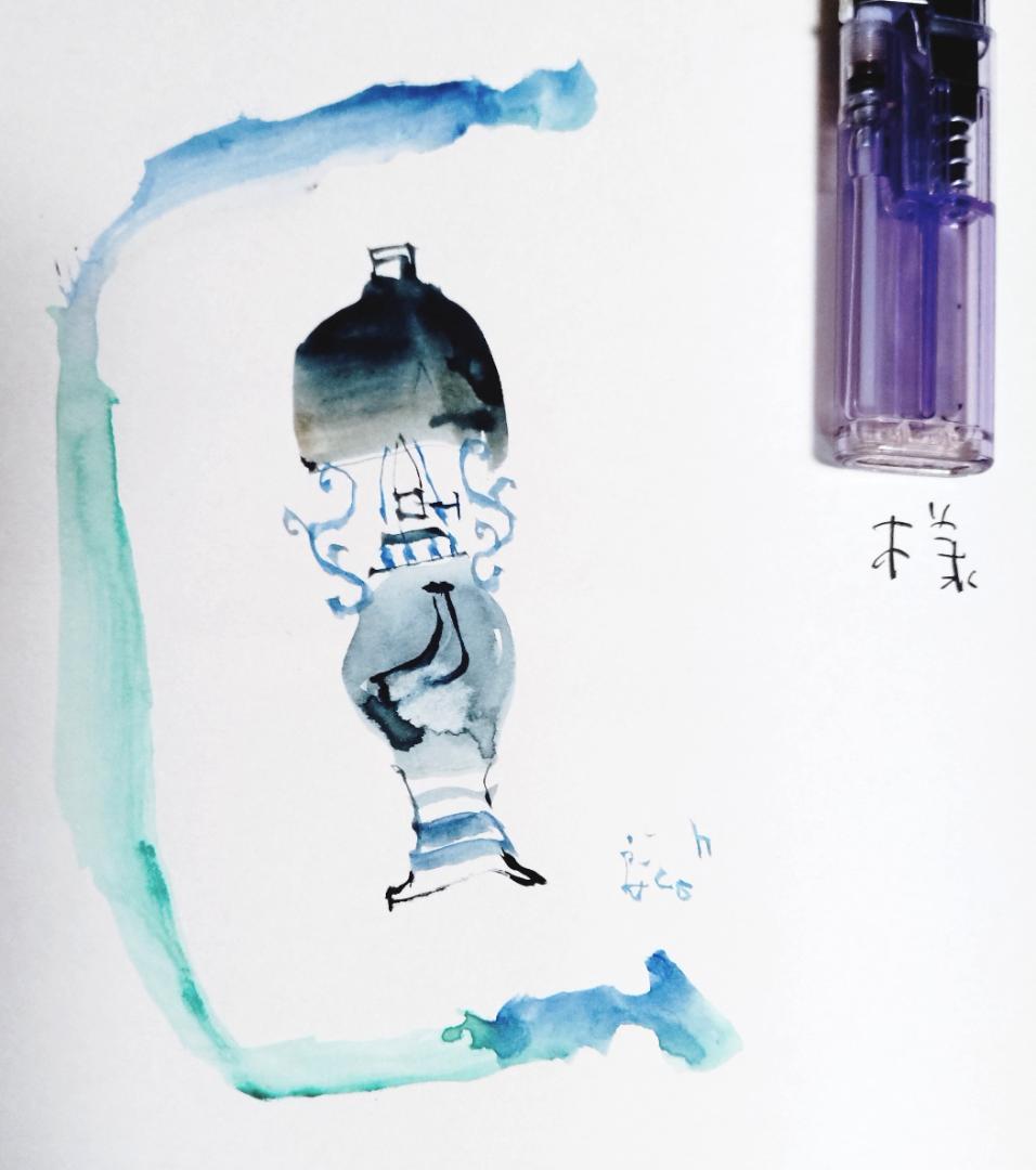 早川義孝絵画集 風航路早川義孝展　尾道市立美術館　 自筆カットイラストあり