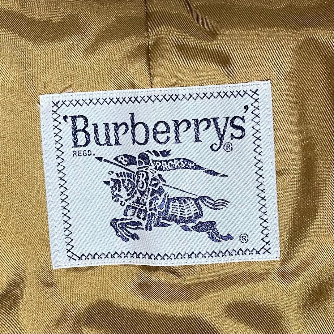 希少✨️BURBERRYs ヴィンテージ ノバチェック ステンカラーコートロング紺