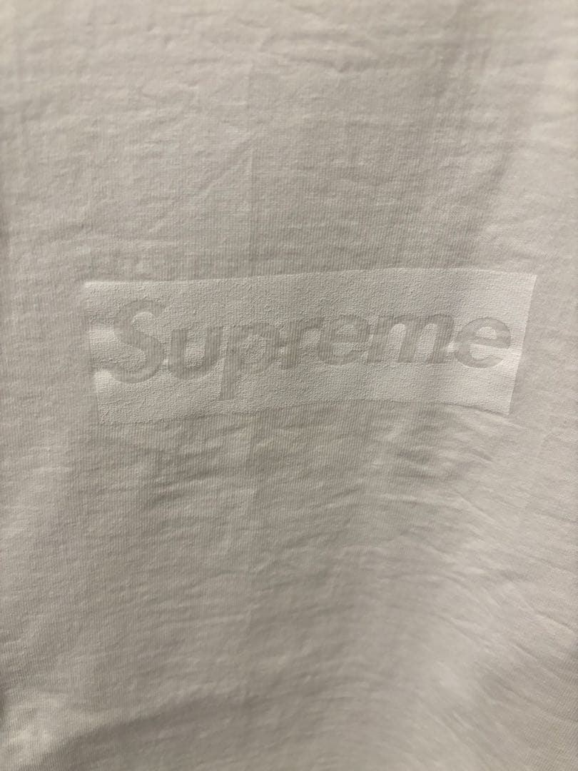 Supreme ホワイト Tシャツ Mサイズ　BOXロゴ