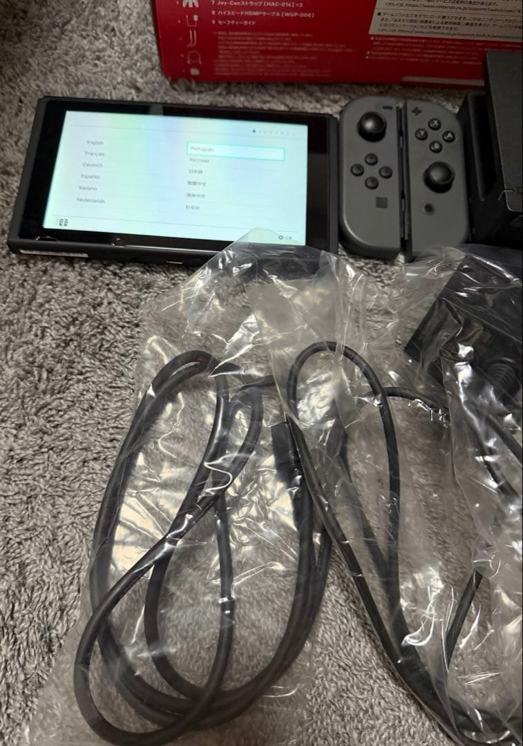 【箱付き】Nintendo Switch　本体　グレー