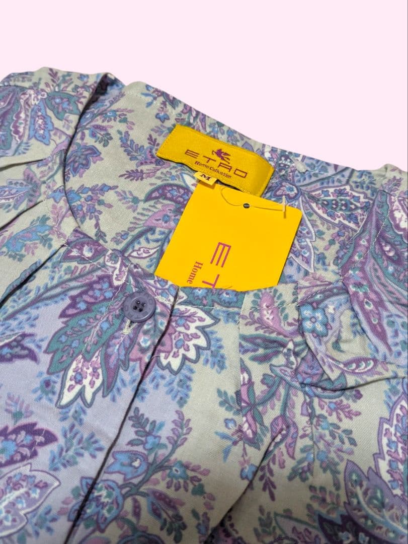 新品　エトロ　ペイズリー柄パジャマ　Mサイズ