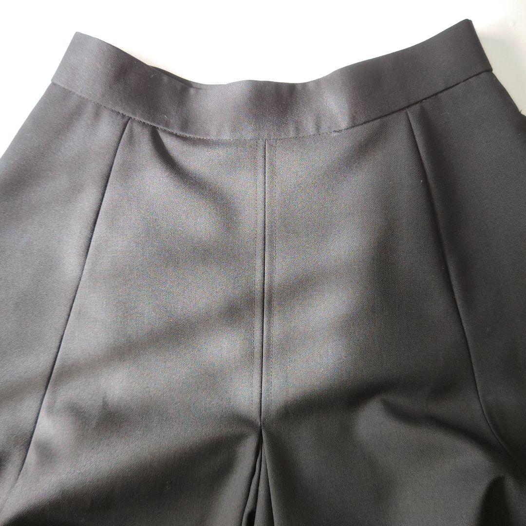 美品✨『RIM.ARK』リムアーク ボリューム フレア キュロット パンツ 黒
