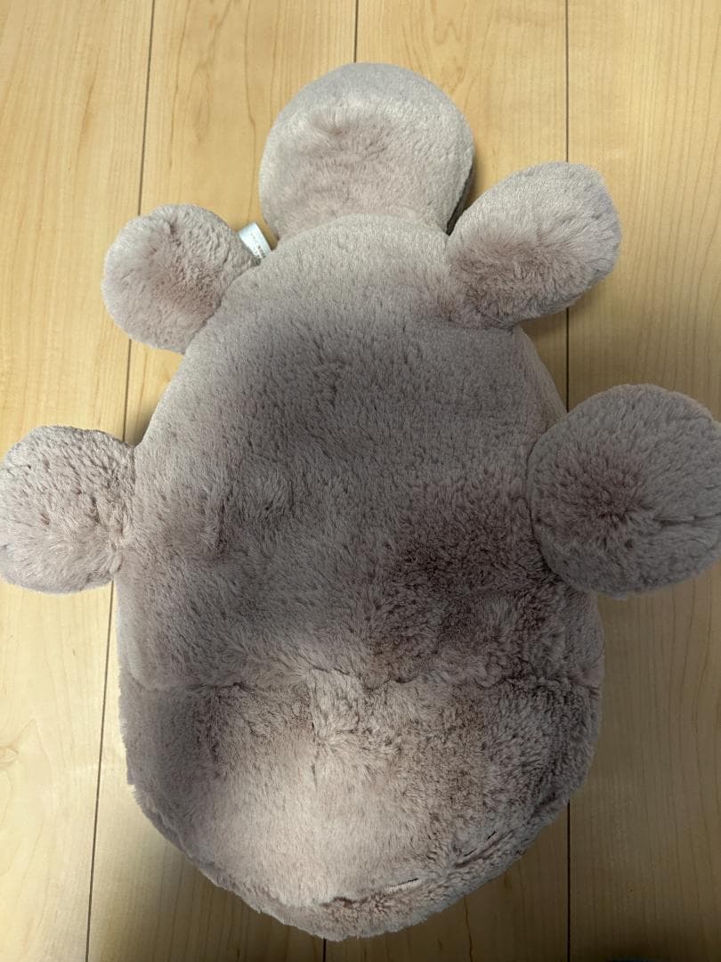 ヤ*工様 【圧縮なし】ドオー ふわふわ抱きぬいぐるみ タグなし 中古良品