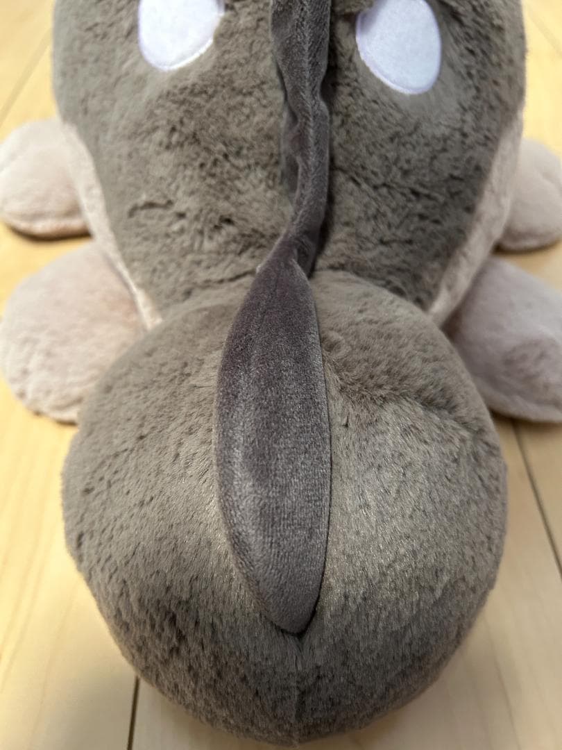 ヤ*工様 【圧縮なし】ドオー ふわふわ抱きぬいぐるみ タグなし 中古良品