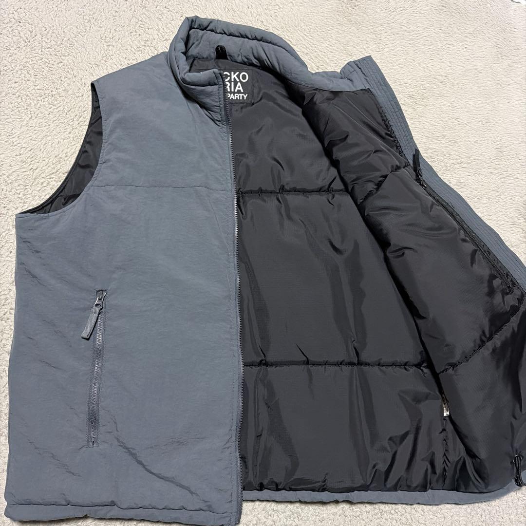 WACKO MARIA NYLON PADDING VEST ダウンベスト　S