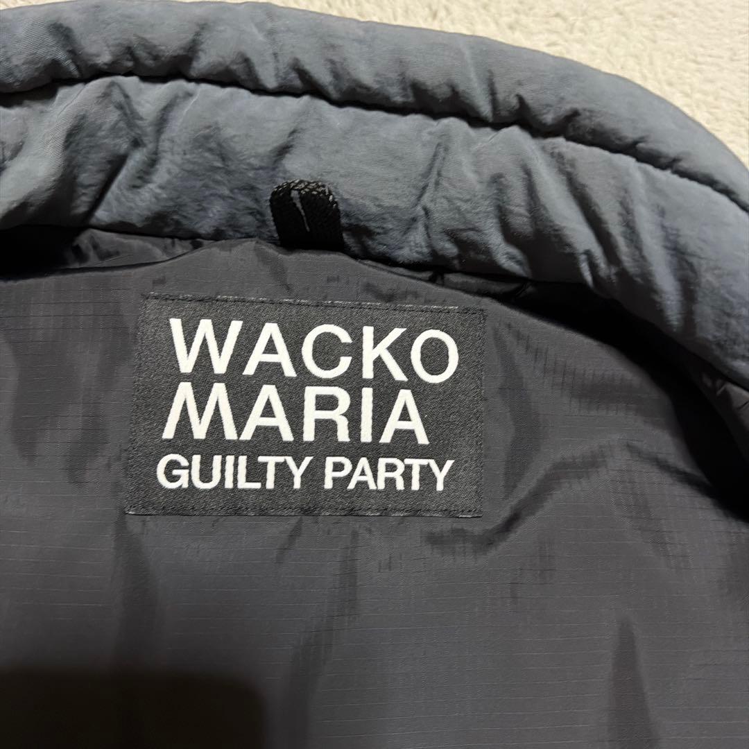 WACKO MARIA NYLON PADDING VEST ダウンベスト　S
