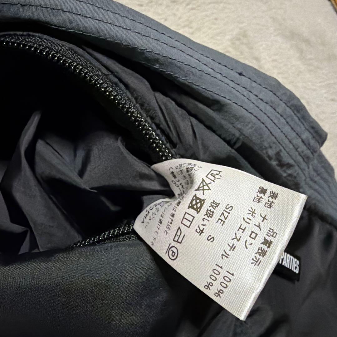 WACKO MARIA NYLON PADDING VEST ダウンベスト　S