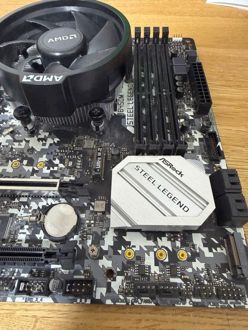 Ryzen 5 3600 + B450M Steel Legend セット