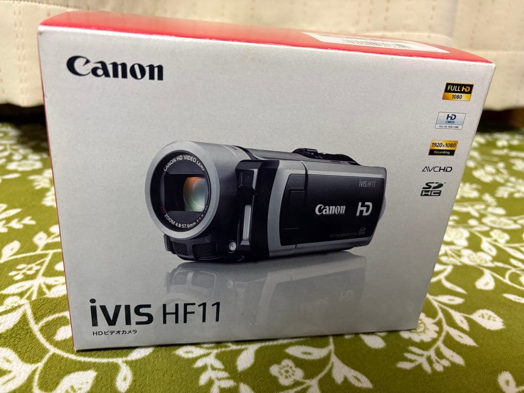 【極美品】Canonデジタルビデオカメラ iVIS HF11 フルHD 32GB
