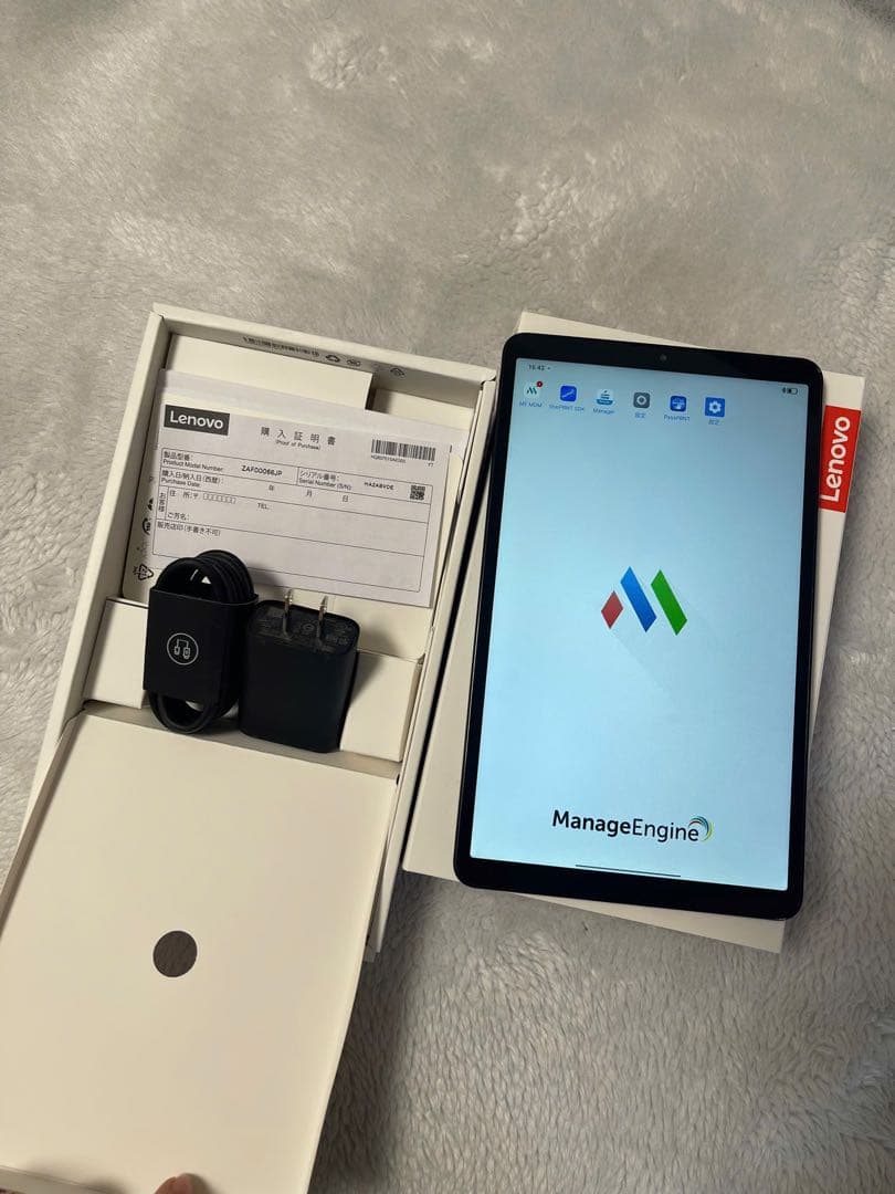 Lenovo Tab One 8.7インチタブレット WiFi+Cellular