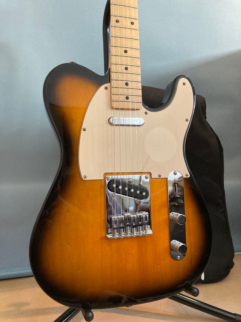 Squier スクワイアー　テレキャス　杢ネック　調整済み