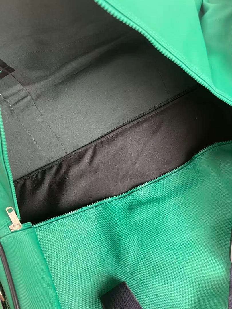 LACOSTE ボストンバッグ グリーン