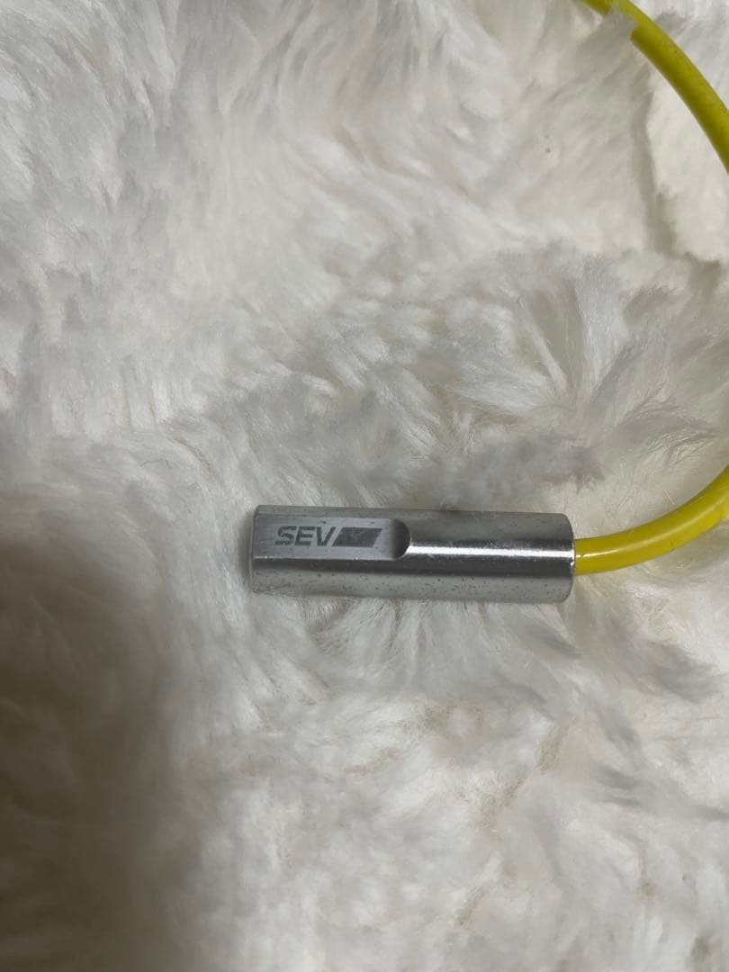 SEV イエローネックレス 44センチ