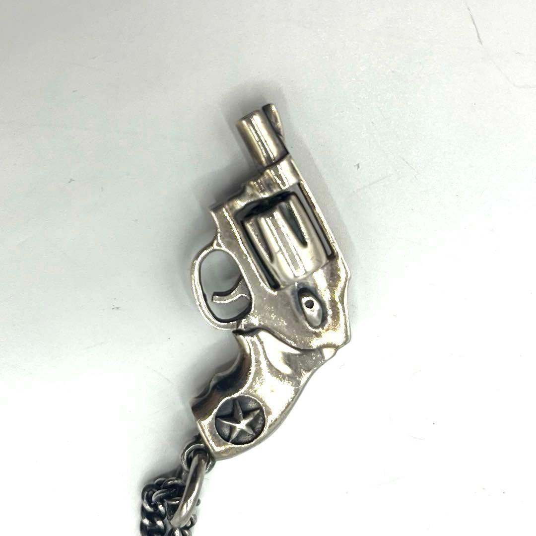 KING BABY Small Revolver Pendant ネックレス 銀