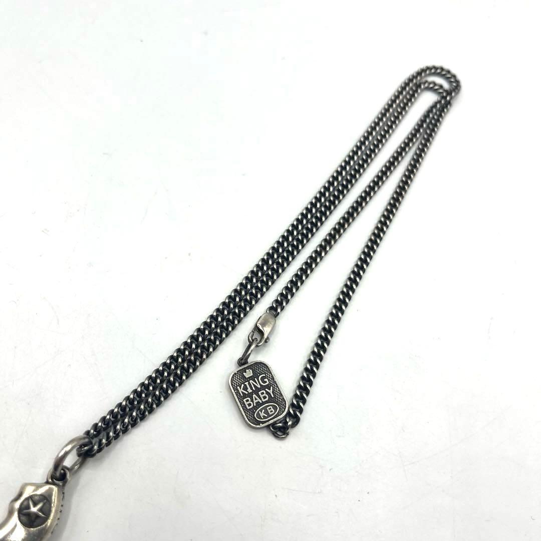 KING BABY Small Revolver Pendant ネックレス 銀