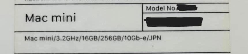 ミニPC Apple Mac mini 2018 i7 256GB 16GB