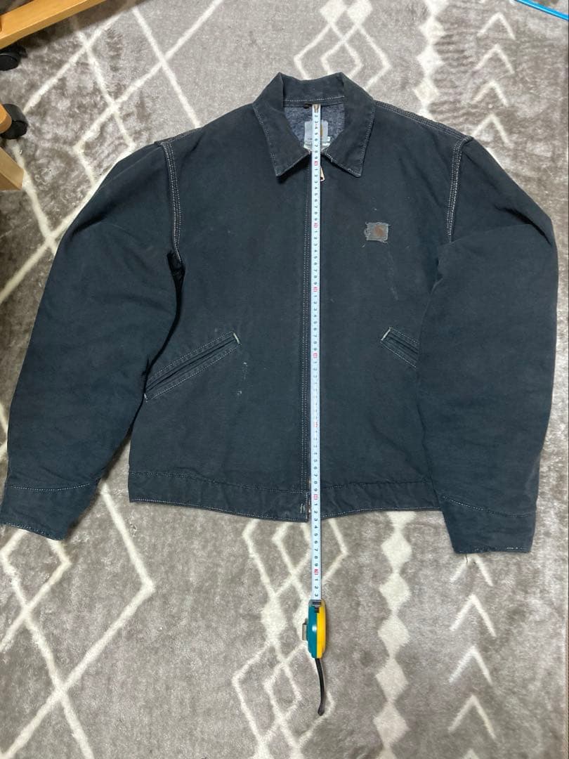 小*鉄様 carhartt デトロイトジャケット　j146 WET ブラック
