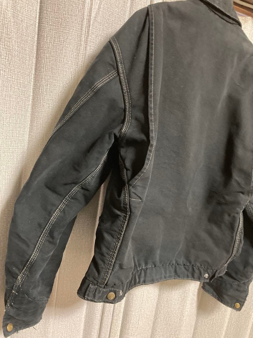 小*鉄様 carhartt デトロイトジャケット　j146 WET ブラック