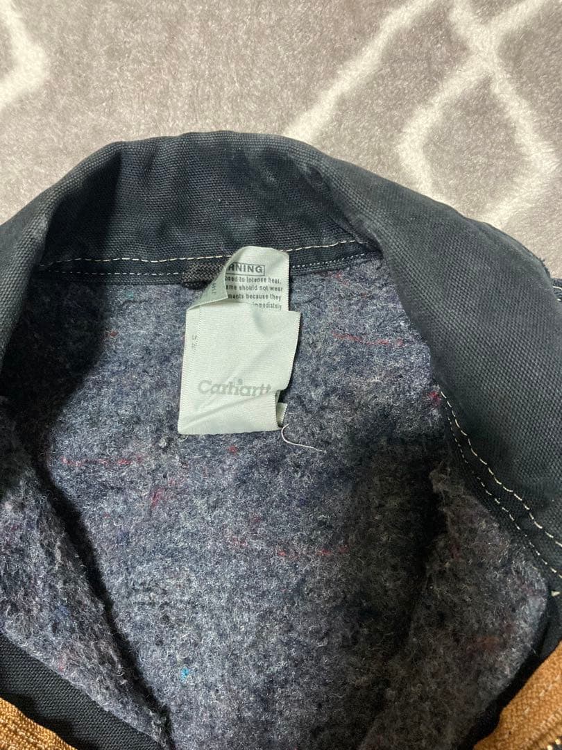小*鉄様 carhartt デトロイトジャケット　j146 WET ブラック