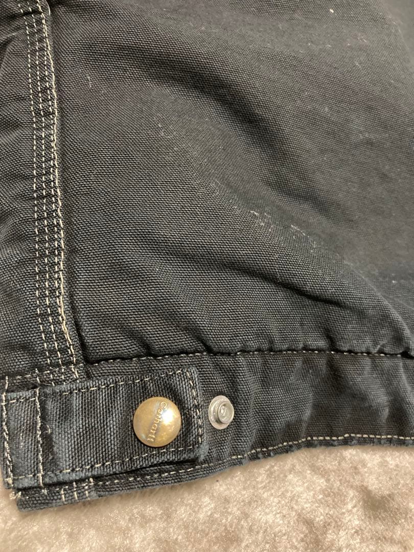 小*鉄様 carhartt デトロイトジャケット　j146 WET ブラック