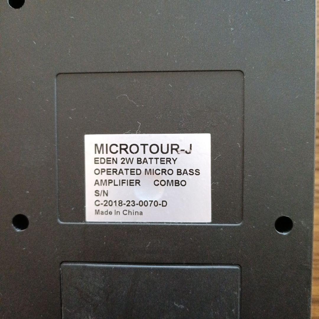 【値下げしました】小型ベースアンプ　Eden MICRO TOUR