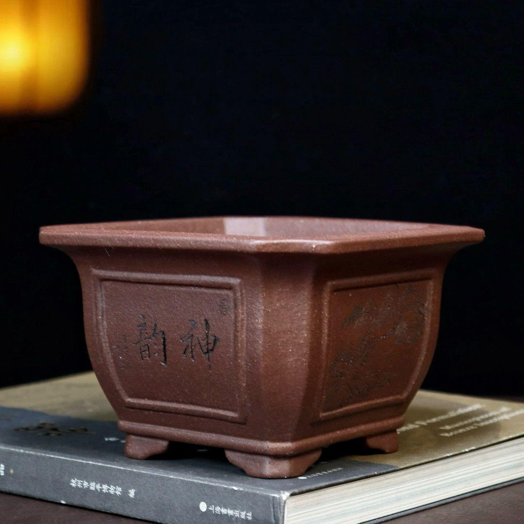 多肉植物鉢 紫砂鉢 盆栽鉢 植木鉢 小品盆栽鉢 大品盆栽鉢