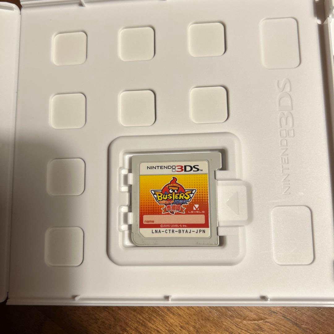 3DS ソフト　妖怪ウォッチ　バスターズ　赤猫団　白犬隊　BUSTERS セット