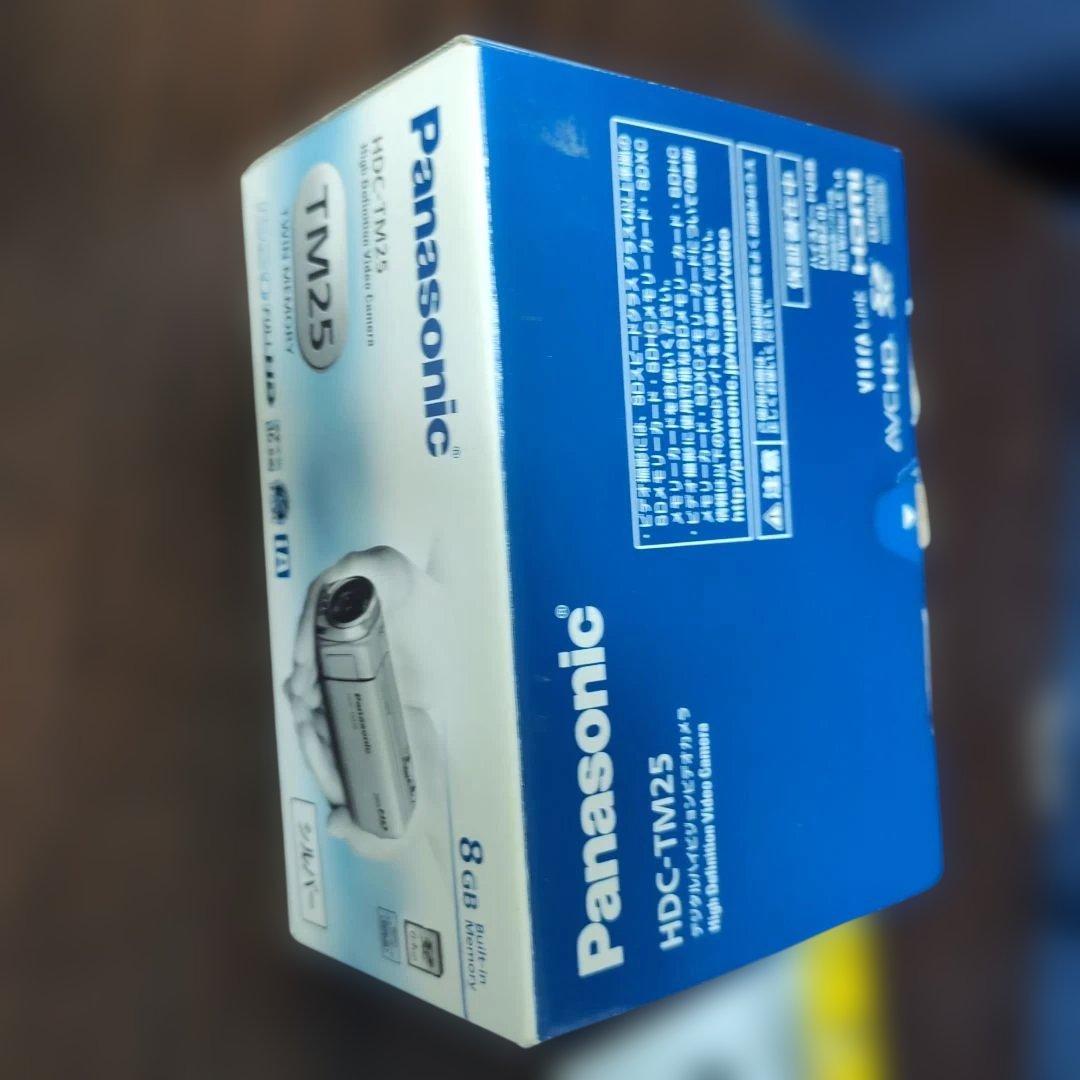 Panasonic TM25 ビデオカメラ シルバー