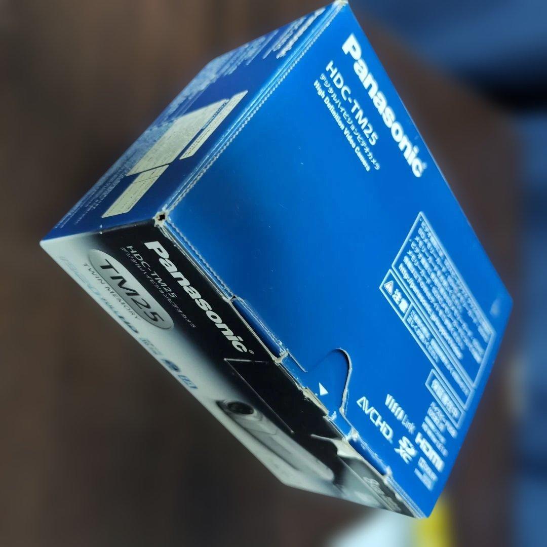 Panasonic TM25 ビデオカメラ シルバー