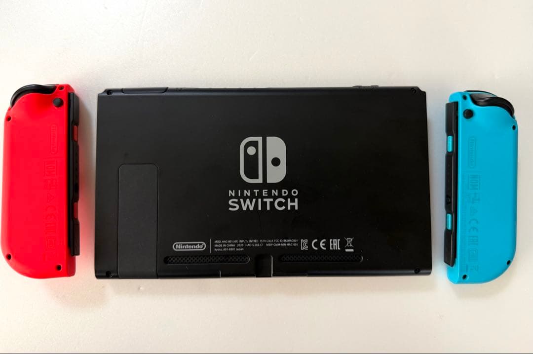 付属品完品 Nintendo Switch 本体 ネオンブルー・ネオンレッド