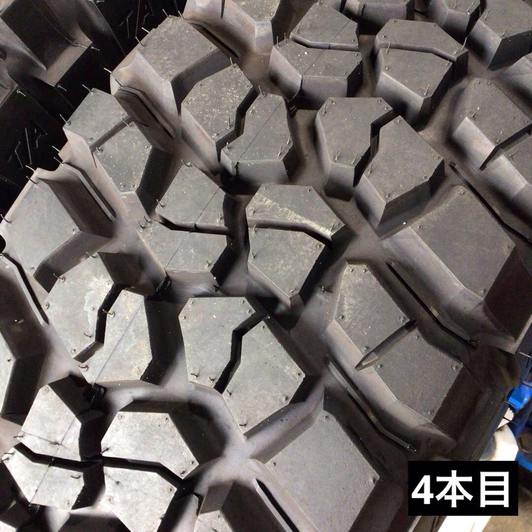 中古 程度良好 LT255/75R17 BFG KM2 2023年製 4本セット
