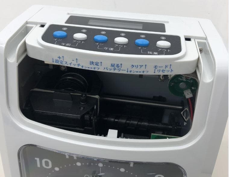 ※万宝商事※　着払　TOKAIZ タイムレコーダーTR-001s 6欄印字