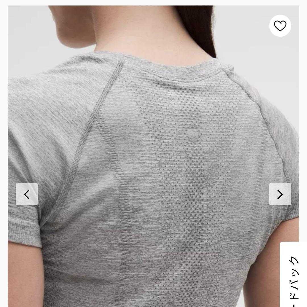 lululemon Swiftly Tech 半袖シャツ 2.0 ヒップ丈 4