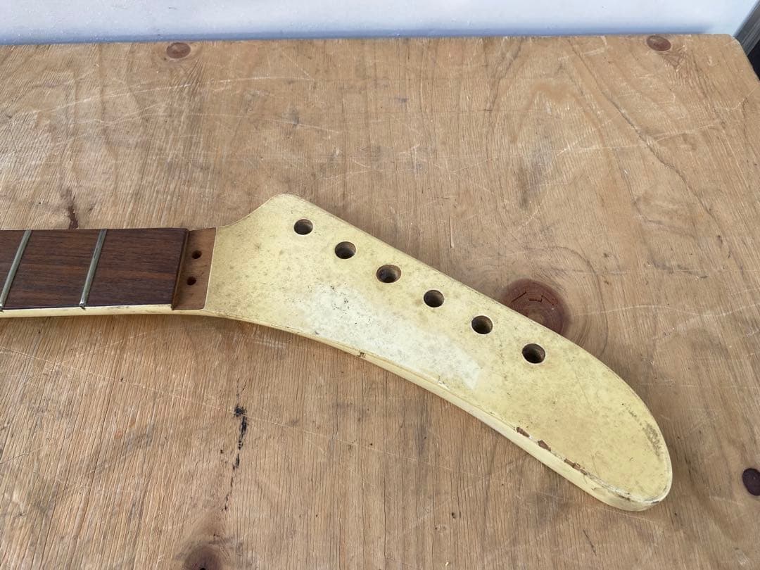 メーカー不明　ギター　ネック　ジャンク品　中古品