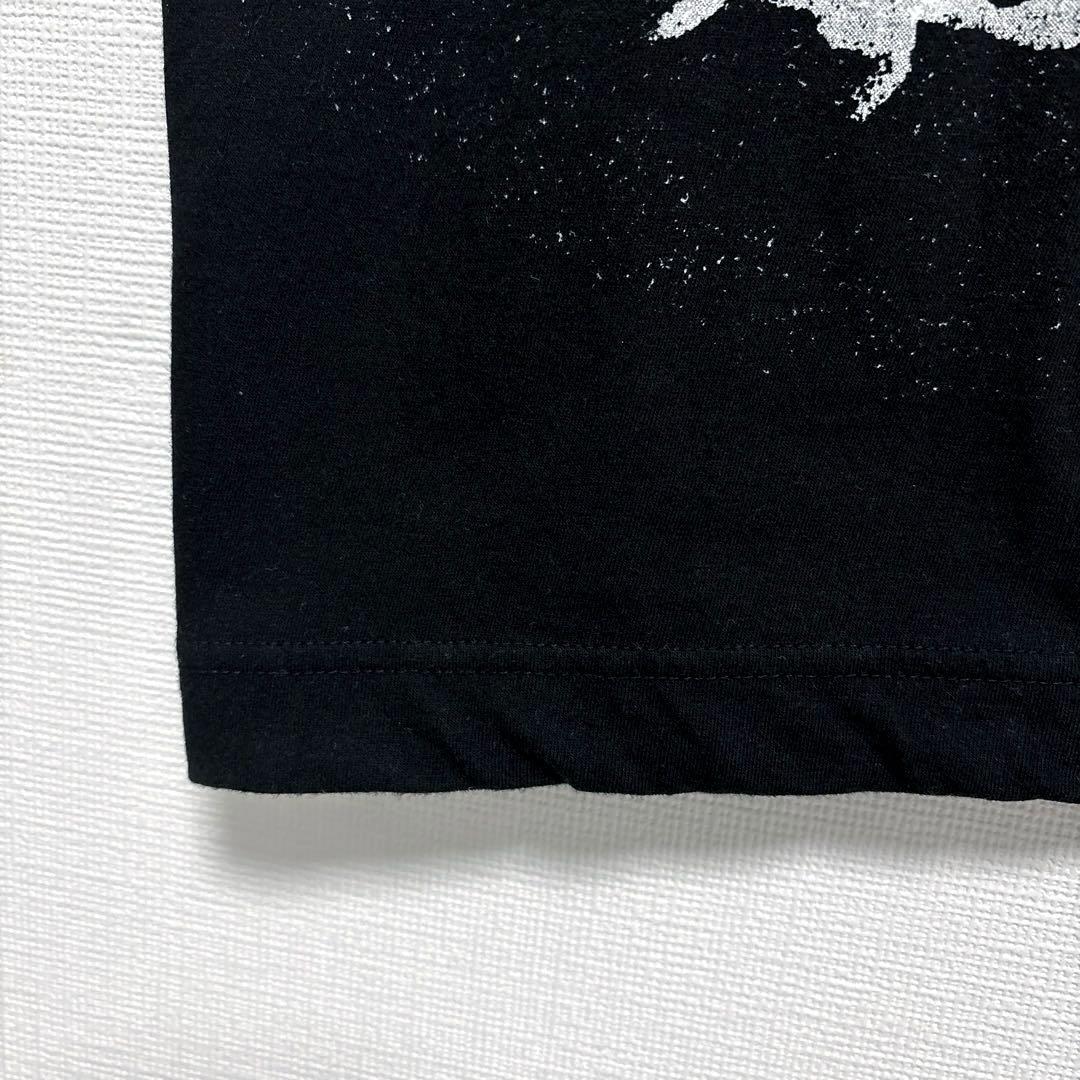 YohjiYamamoto 23ss スカルローズTシャツ 髑髏&薔薇&有刺鉄線
