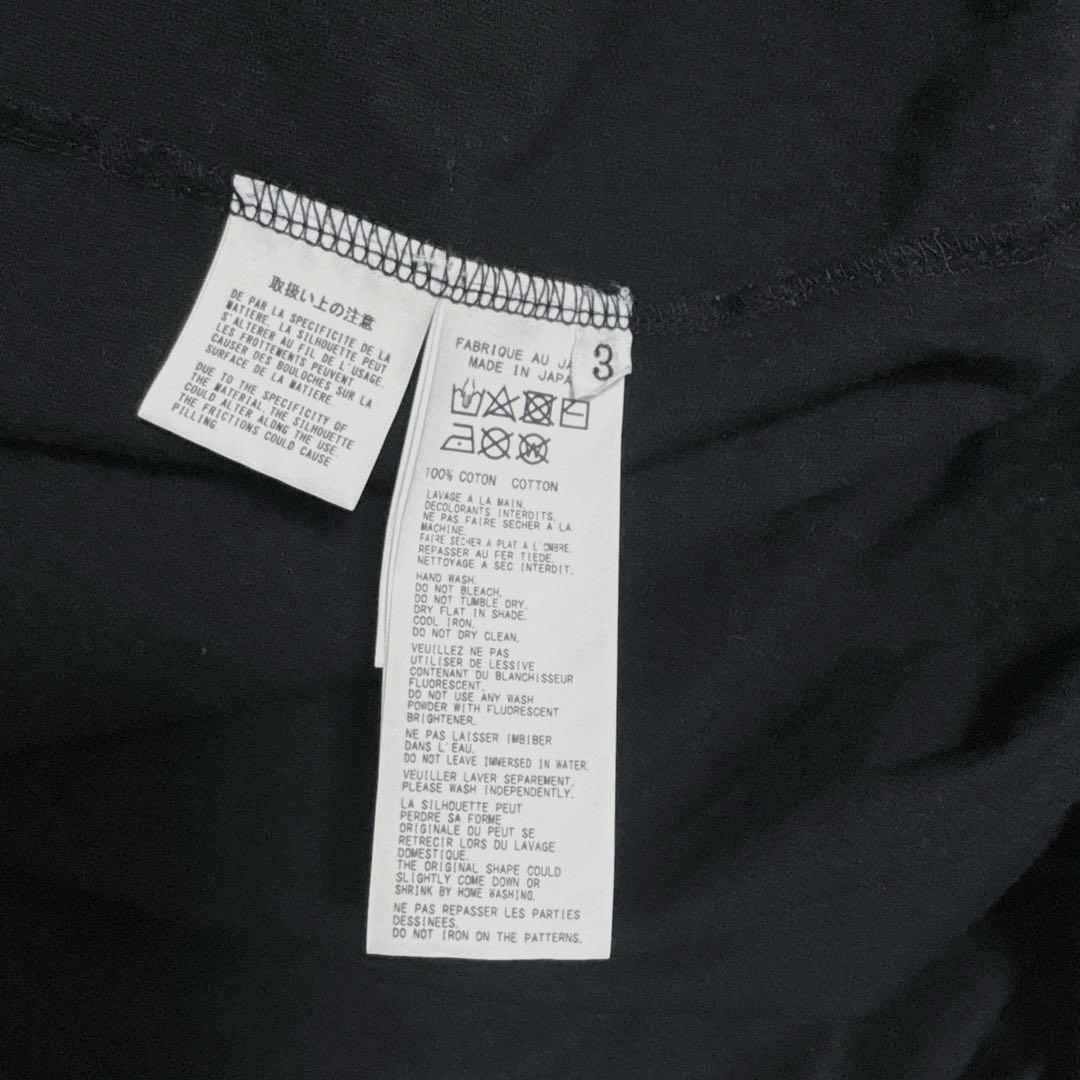 YohjiYamamoto 23ss スカルローズTシャツ 髑髏&薔薇&有刺鉄線