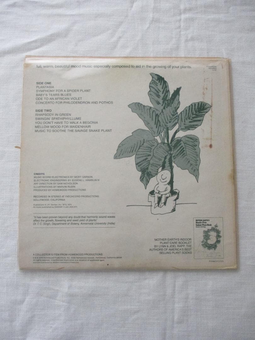 洋楽 Mort Garson Mother Earth's Plantasia