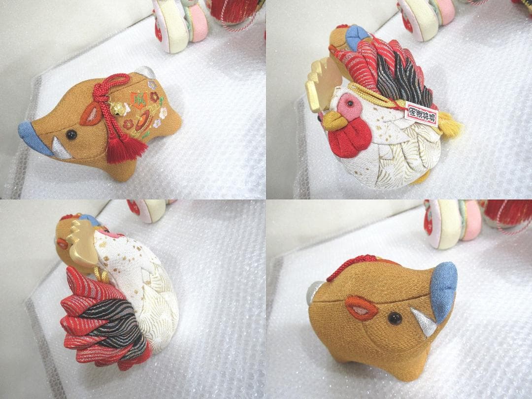 木目込み人形　十二支　１２干支　置物　師範先生のハンドメイド　手作り