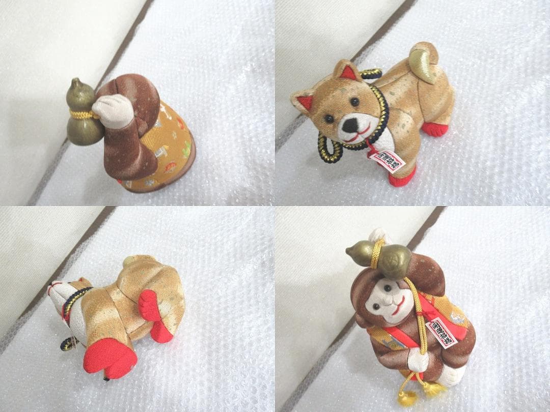 木目込み人形　十二支　１２干支　置物　師範先生のハンドメイド　手作り