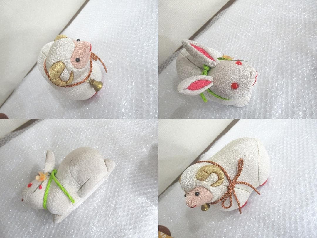 木目込み人形　十二支　１２干支　置物　師範先生のハンドメイド　手作り