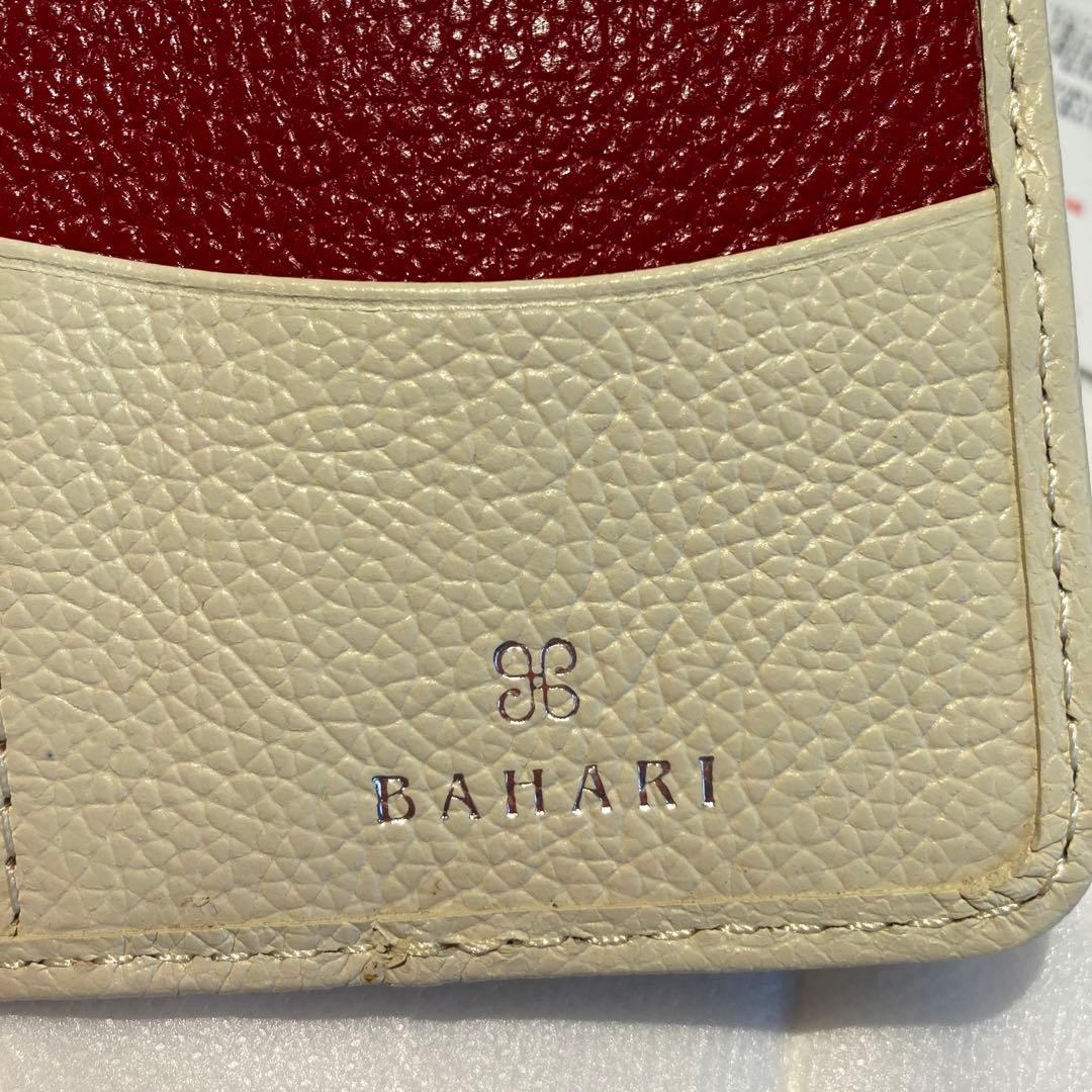 【未使用 箱付き】bahari ガルーシャ 名刺入れエイ革 カードケース 国旗