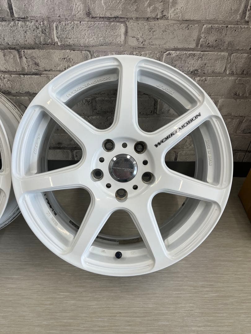 WORKEMOTION T7R 17×7.0J 120-5 +47中古4本❗️