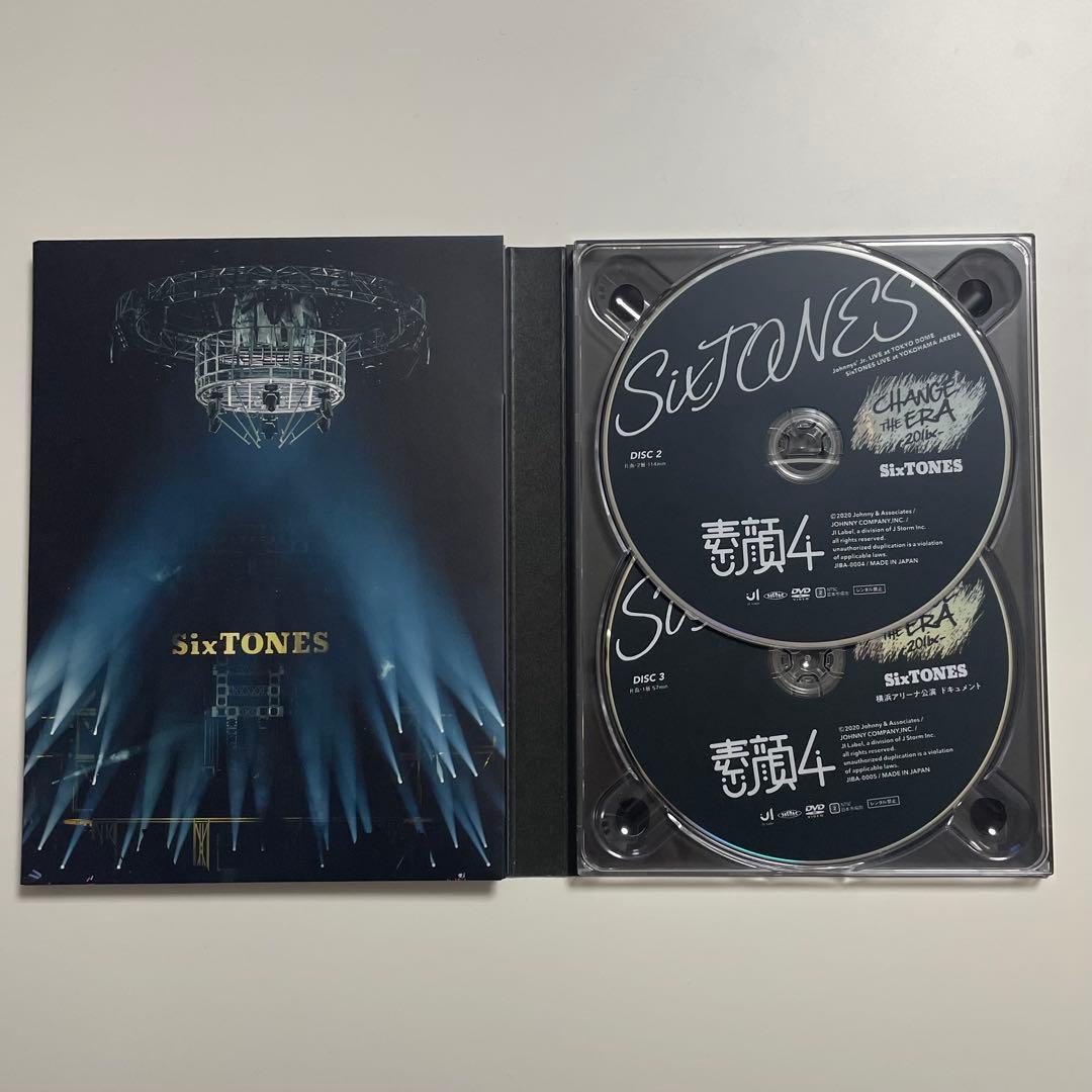 SixTONES DVD 素顔4 SixTONES盤 3DVD