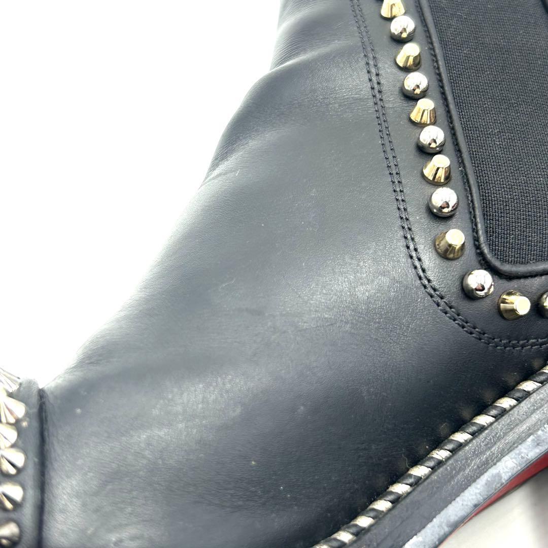 Christian Louboutin ルブタン サイドゴアブーツ スタッズ