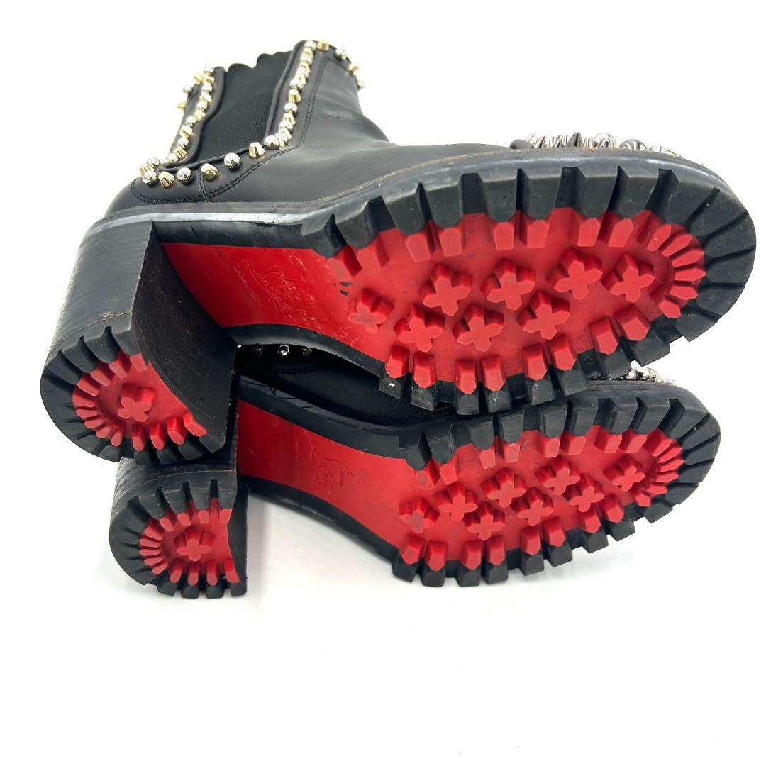 Christian Louboutin ルブタン サイドゴアブーツ スタッズ
