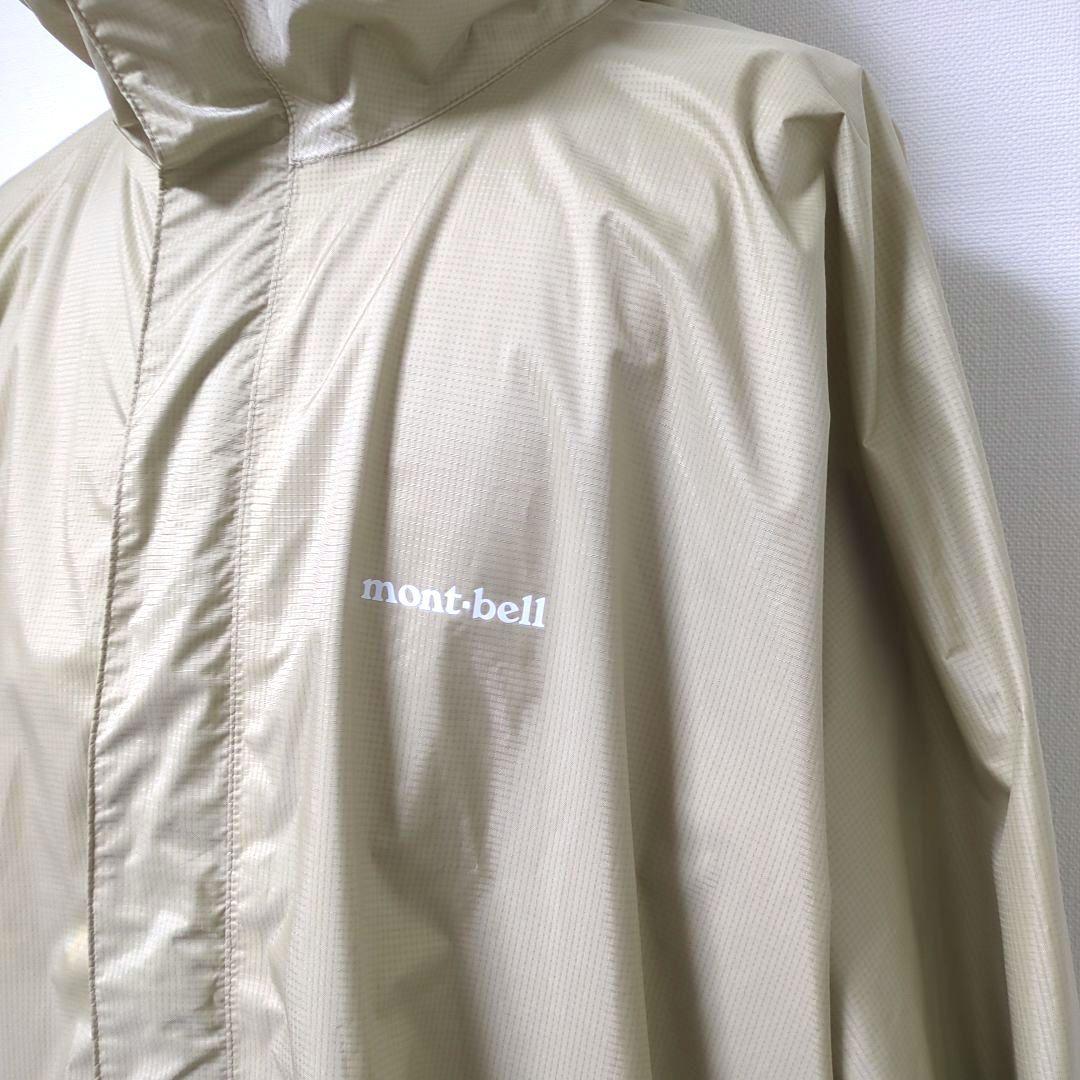 【美品】mont-bell パックラップレインコート メンズ XL